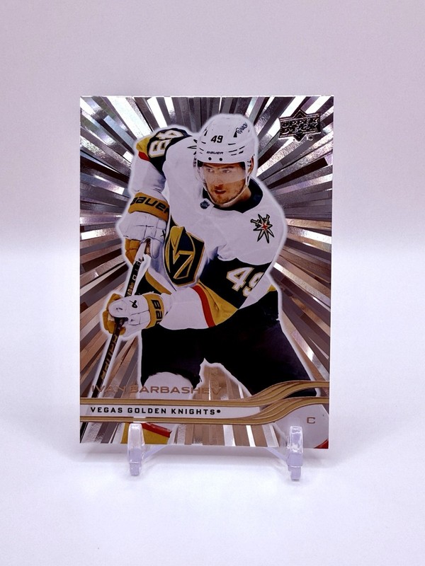 2025-26 Upper Deck Series 2 - Ivan Barbashev - Silver Outburst Parallel #435