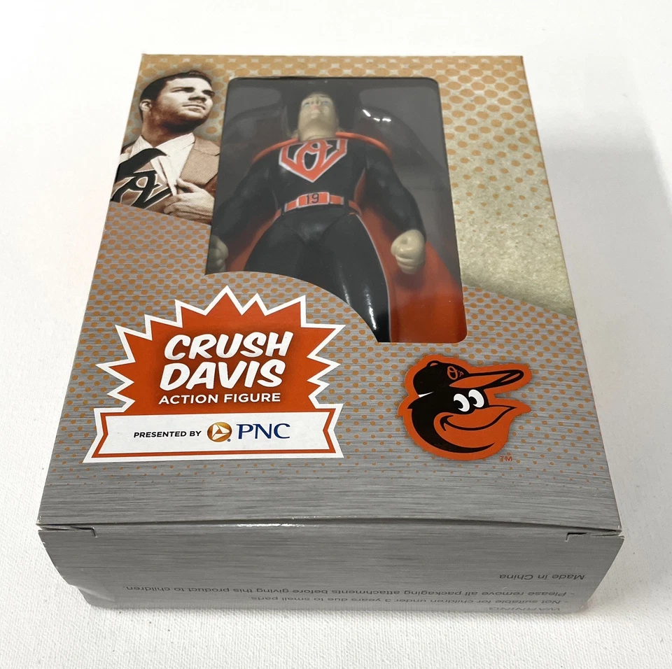 Figura de acción de superhéroe Baltimore Orioles Crush Chris Davis nueva otra Foto 3 de 4