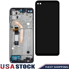 New For Motorola Moto One 5G UW XT2075 LCD Display Touch Screen Digitizer Frame