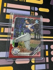 2019 Bowman #BCP-36 Ryan Vilade Chrome Prospects Red Shimmer Refractor #/5