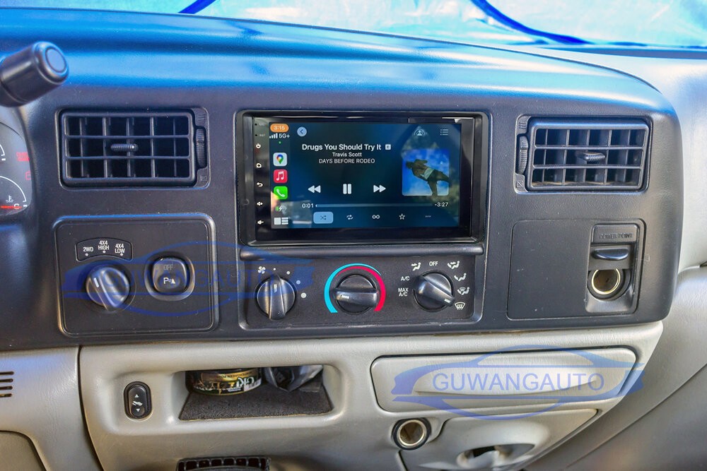 7" CarPlay & Android Auto Radio for Ford F250 F350 Super Duty 1999-2004