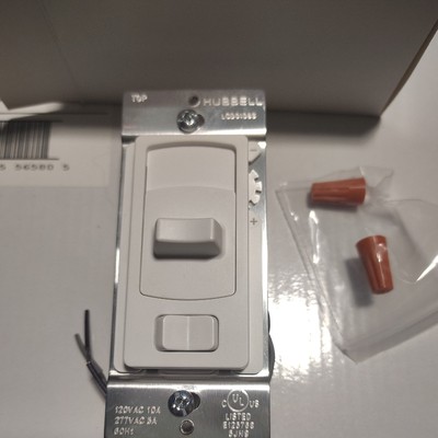 unbranded single pole/3way 0-10v slider/dimmer switch.