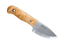 Helle Mândra Jagdmesser Skinner Feststehend Mandra H3LS Holzgriff Scheide 200620
