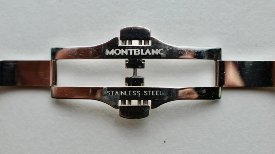 Pulsera Montblanc Timewalker 20mm Inoxidable. Buen estado. Foto 2 de 2