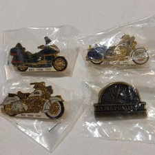 NOS 1997 Daytona Bike Week Motorcycle Pins Harley Davidson Vintage 90s Lot