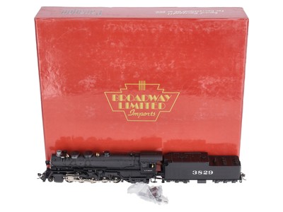 Broadway Limited 85 HO Santa Fe 2-10-4 Steam Locomotive #3829 w/DCC & Sound NIB