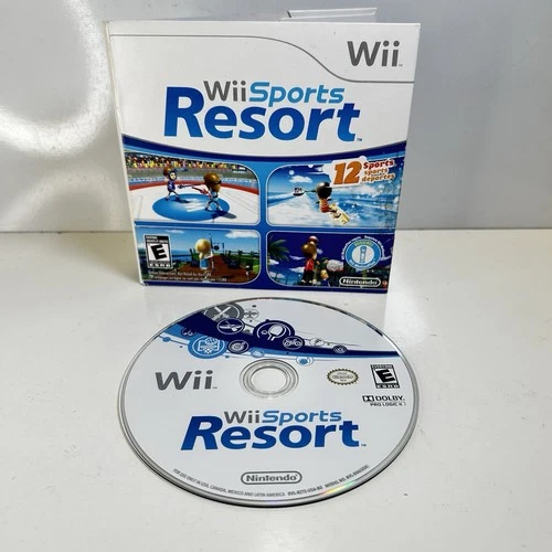 New ListingWii Sports Resort Video Game In Cardboard Sleeve (Nintendo Wii, 2009) No Manual