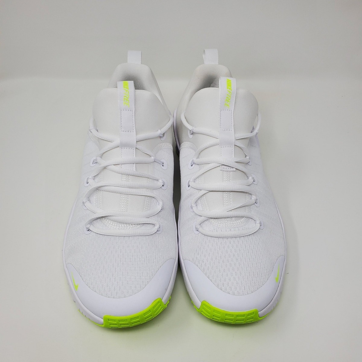 Nike Free Metcon 6 White Volt Shoes FJ7127-104 Men display picture 2