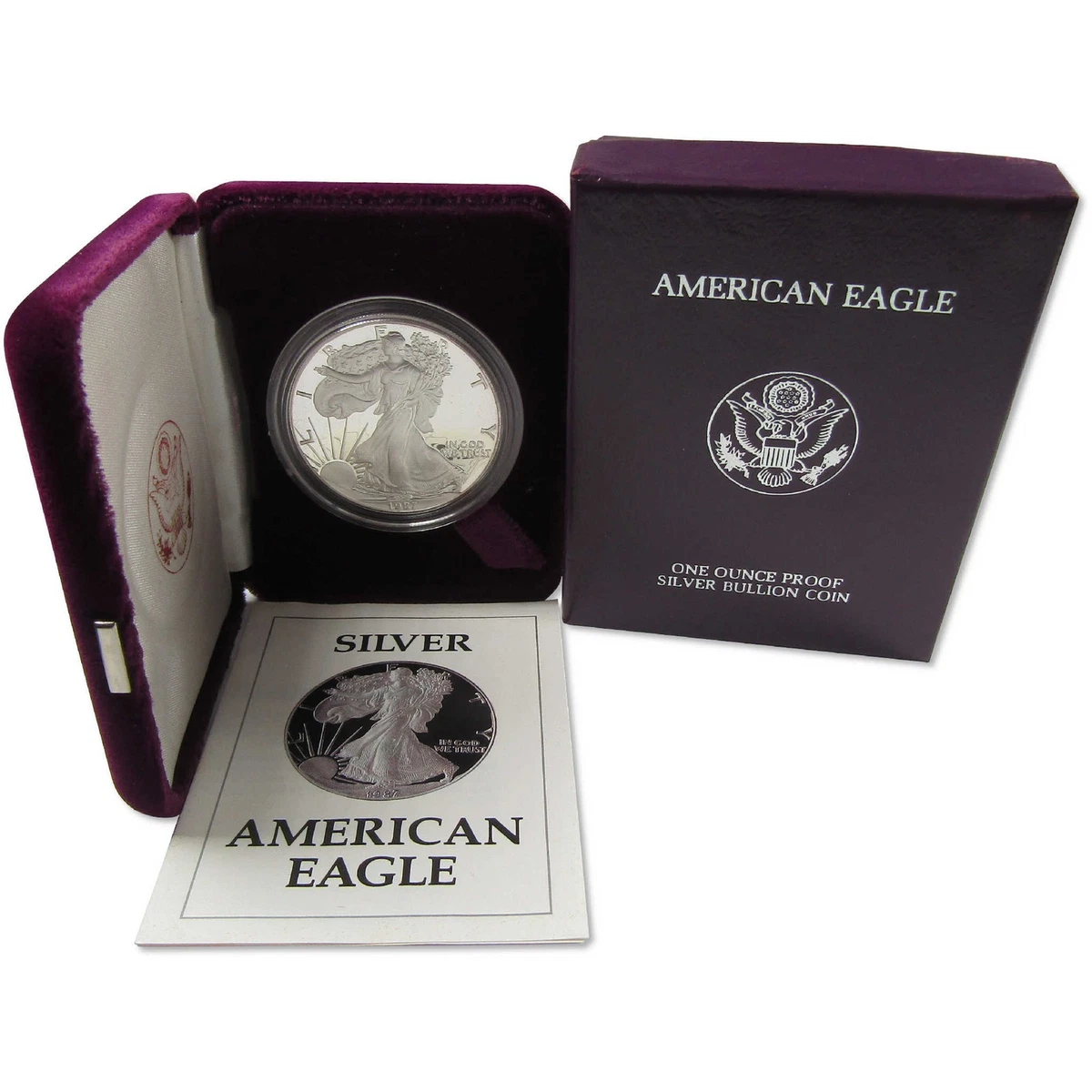 American Eagle Proof 1987 Silver Bullion Coins for sale | eBay