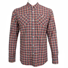 Billabong Flannel Shirt Mens Large Button Up Long Sleeve Cotton Plaid