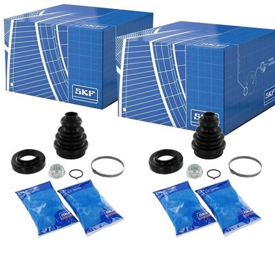 2x SKF ACHSMANSCHETTEN SATZ passend für VW MULTIVAN TRANSPORTER LINKS+RECHTS