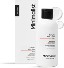 Minimalist 2% Salicylic Acid + LHA Body Wash | for Body Acne, Un-Even, Rough & B