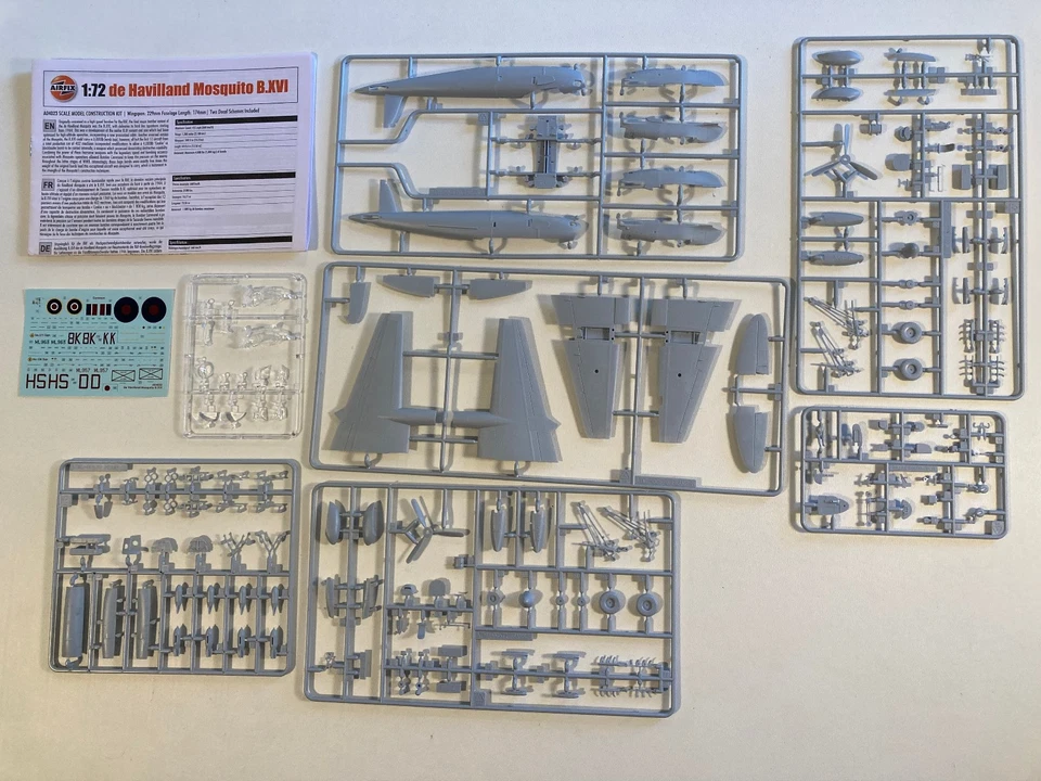 Kit De Havilland Mosquito B.XVI Airfix 1/72 - Photo 4/4