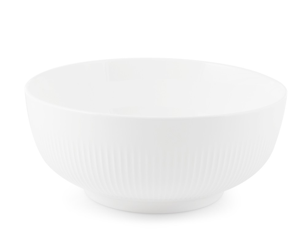 H&H Bowl In New Bone China Capital - Bruno Barbieri Ø 28