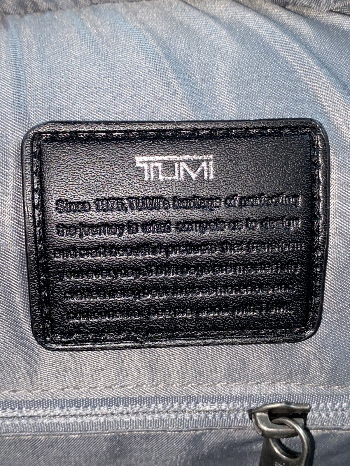 TUMI Alpha Black Slim Backpack - image 6