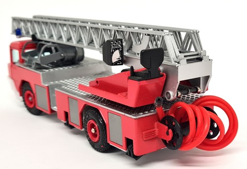Gama 1/50 - Magirus Deutz DL 23-12 Iveco Fire Engine 3546 Diecast Model Truck - Picture 5 of 5