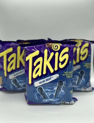 Takis Blue Heat Chips 92,3g 3x aus México-Gratis Versand