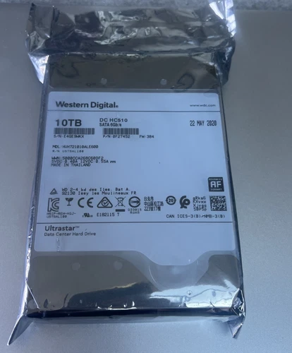 Western Digital Ultrastar Data Center Hard Drive DC HC510 is a 10TB SATA  NEW