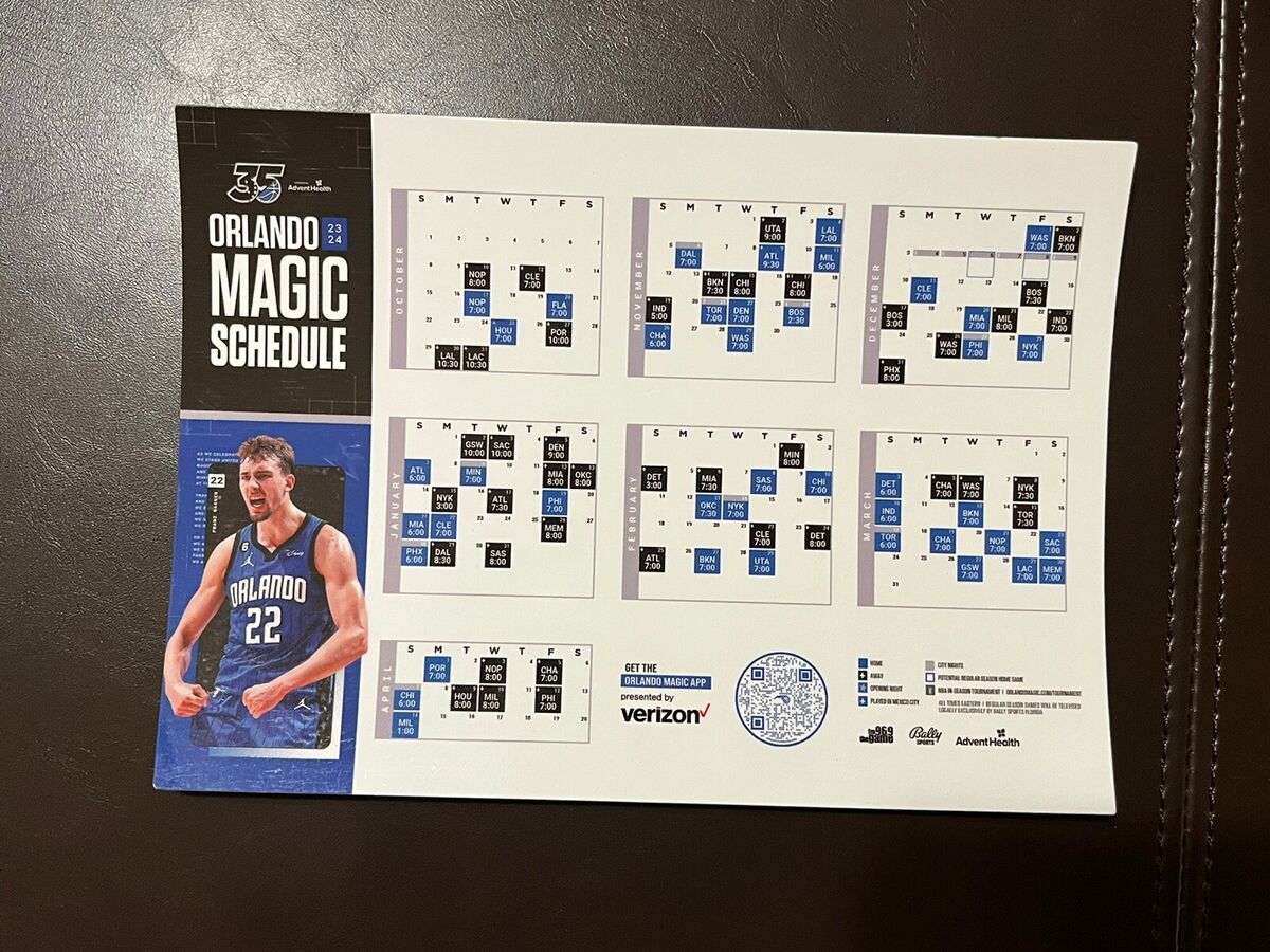 NBA em Orlando: divulgado o calendário da temporada 2023-2024