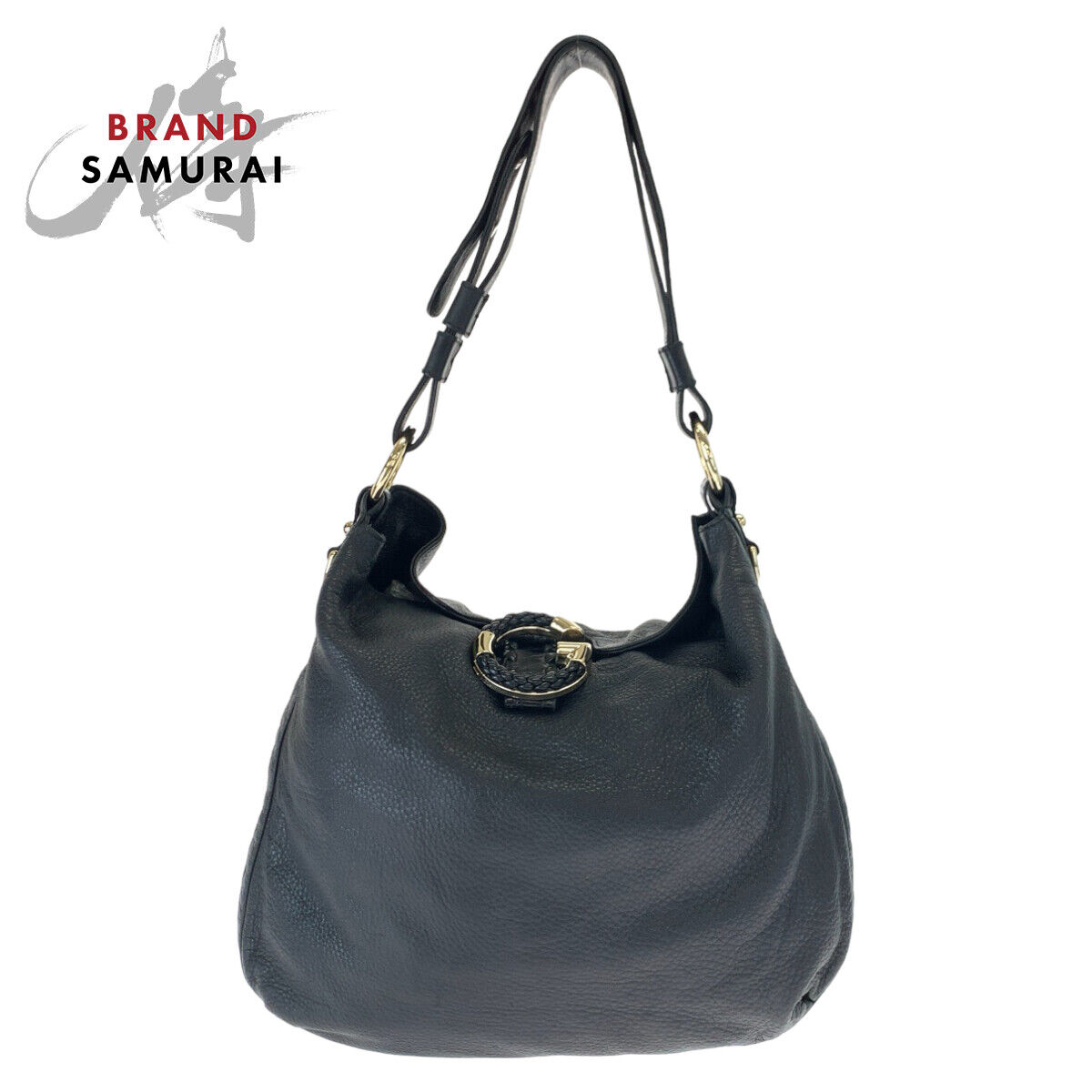 Gucci G Wave Hobo Black Gold Hardware Embossed Leather Gucci G Wave Hobo Black Gold Hardware Embossed Leather