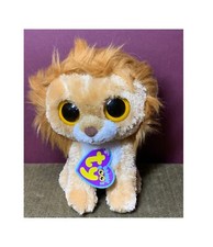2011 TY BEANIE BOOS BABY LION NAMED "KING" PLUSH/ STUFFED ANIMAL