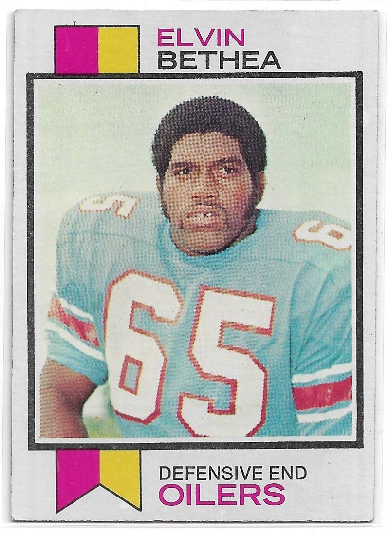 1973 Topps #325 Elvin Bethea Houston Oilers