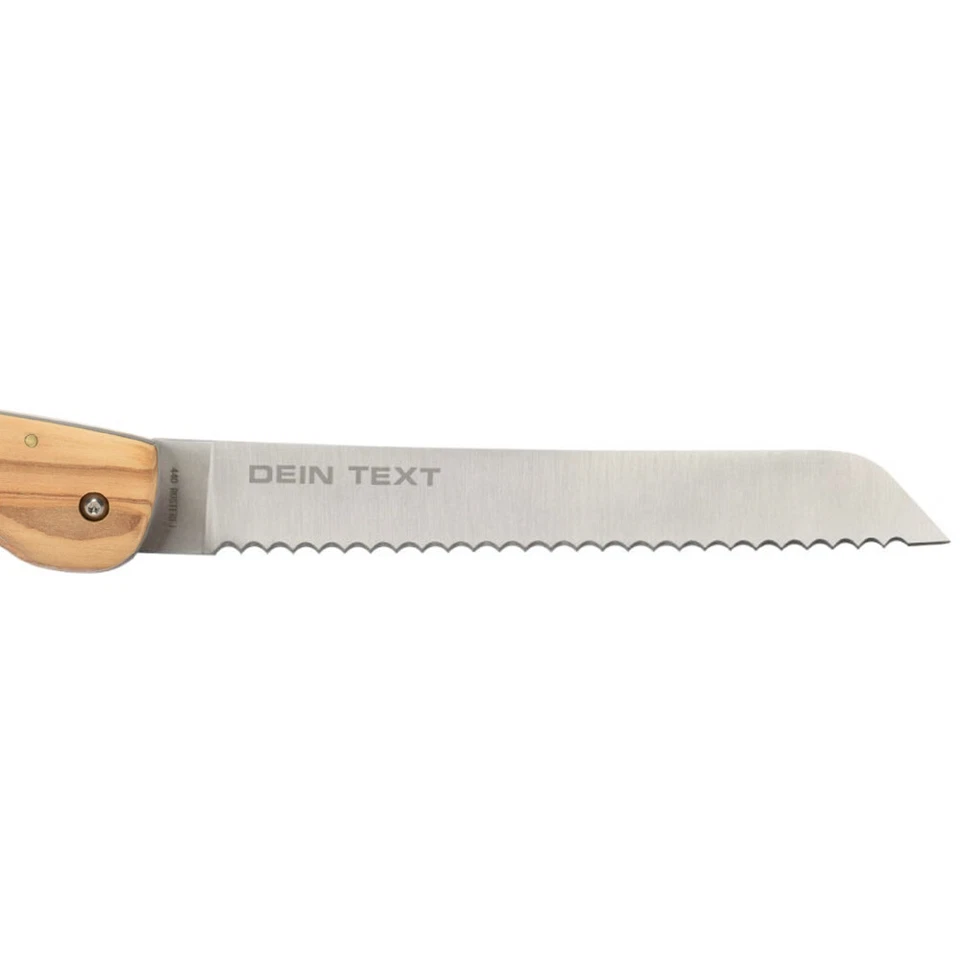 FOXXKNIFE - klappbares Brotmesser 18,5 cm, rostfrei  ideal für Camping & Zuhause - Bild 2 von 4