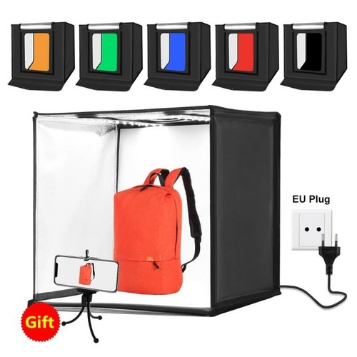 PULUZ UK STOCK 25/30/40/50/60/80/200cm Photo Studio Light Box Folding Dimmable - Picture 46 of 57