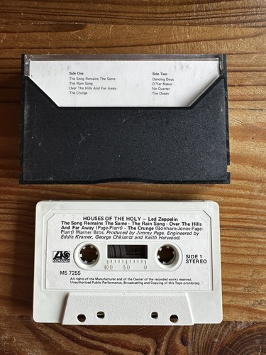 LED ZEPPELIN ~ HOUSES OF THE HOLY Original Cassette - Picture 2 of 3