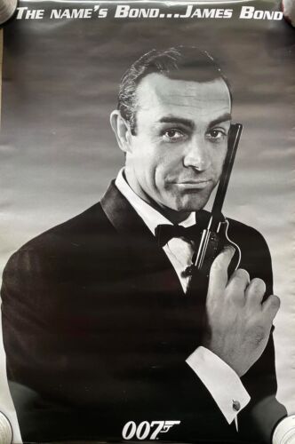 Sean Connery/James Bond 007 sealed poster 22X34