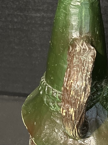 Rare Dieter Steinmann Resin Beer Bottle Decanter With Cork Lid Germany - Picture 3 of 9