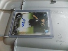 2016 Bowman Chrome Jordan Stephens Auto Autograph No. BCAP-JOS White Sox 