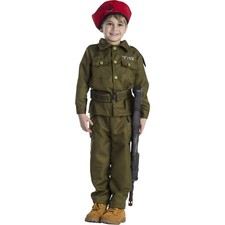 Israeli Soldier Costume for Boys By Dress America