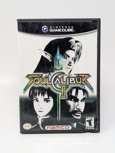 Soul Calibur II Black Label (Nintendo GameCube, 2003) - CIB