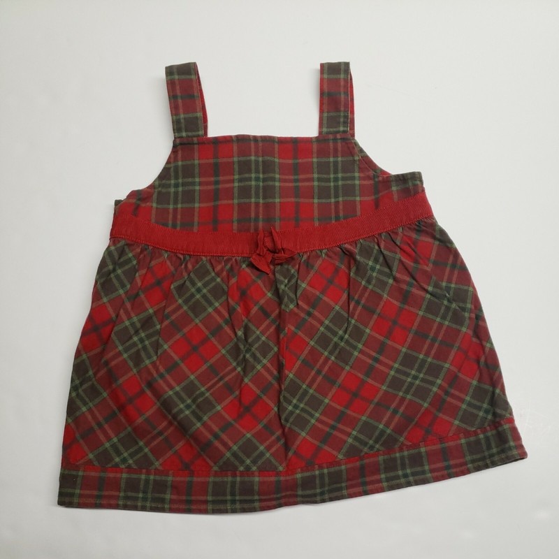Gymboree MOUNTAIN CABIN plaid tank top girl size 6
