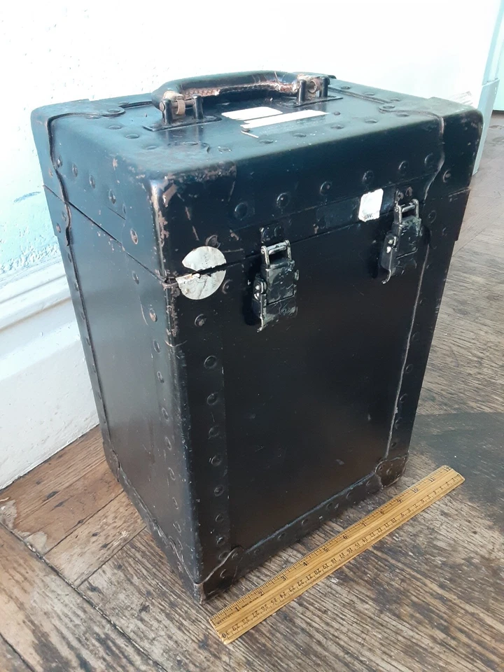 Estuche rígido de vuelo vintage EMPIRE equipo de audio para computadora foto equipo de viaje equipo de carretera Foto 2 de 4