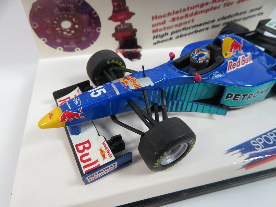 1:43 Minichamps Sporting Spirit Sachs Sauber Ford C15 H.H. Frentzen #M-93 - Bild 2 von 4