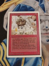 Goblin Balloon Brigade MTG Unlimited Uncommon Creature Slightly Played x1 GG10