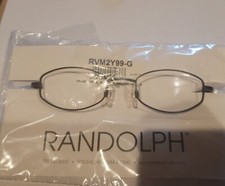 Randolph Engineerin Vista Frame Rvm2y99-g Rx Metal Eyeglass Frames Black Randolph Engineerin Vista Frame Rvm2y99-g Rx Metal Eyeglass Frames Black