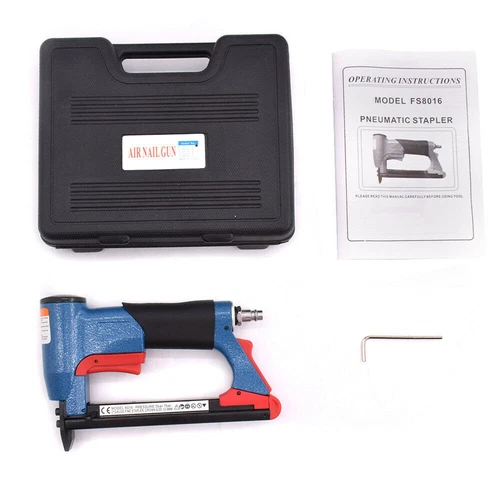 Professional Air Nail Staple Gun Pneumatic Stapler For 6-16mm code /U style nail - Photo 6/8