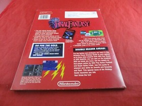 Final Fantasy Nintendo NES Nintendo Power Strategy Guide Player's Hint Book