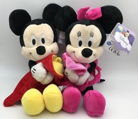 Micky + Minnie Maus 35 Cm PlüSchfigur Kuscheltier Stofftier PlüSch Mickey Mouse