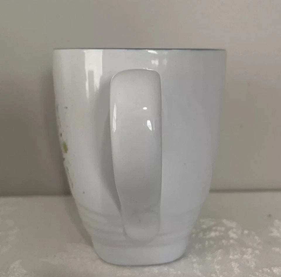 Dean Crouser Watercolor Kaleidoscope Purple Iris Coffee Tea Mug Cup - Image 2 of 4