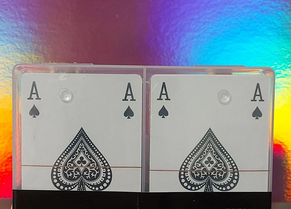 Poker Skat Romme Karten 2x 56er Spielkarten - NEU OVP - Playing Cards 2x 56 Box - Bild 3 von 3