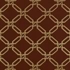 Thibaut Trellis Links Brown And Gold T-6069 Double Rolls