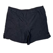 Sea Waves Mesh Lined Drawstring Beach Surf Swim Trunk Shorts Mens Black XL
