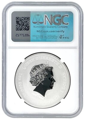 2023 Tuvalu 1oz Silver James Bond 007 Casino Royale Coin NGC