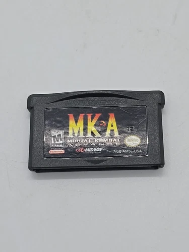 Mortal Kombat Advance - Nintendo Game Boy Advance  Authentic Gameboy GBA Works