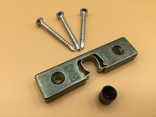 AUBI TS 206 + Hülse + Schrauben Terrassentür Balkontürschnäpper Schnäpper TS206 - Bild 1 von 3