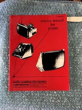 original Wells Gardener Monitor K7000 Arcade ...
